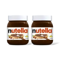 Nutella Hazelnootpasta 2-pack