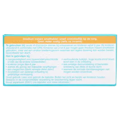 pdp-image-Imodium Instant smelttablet bij diarree