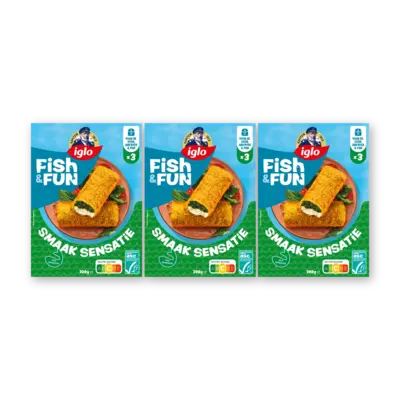 pdp-image-Iglo Fish&fun smaak sensatie 3-pack