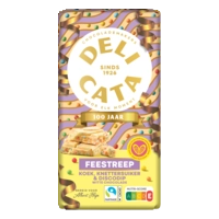 Delicata Reep wit koek, knettersuiker & discodip
