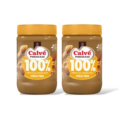 pdp-image-Calvé Pindakaas 100% pinda's grof 2-pack