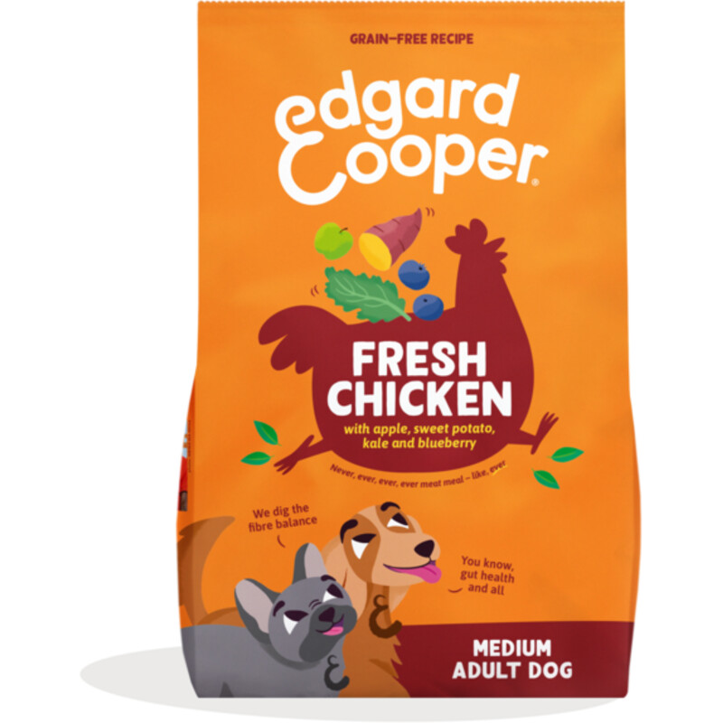 Een afbeelding van Edgard & Cooper Sappige scharrelkip volwassen hond