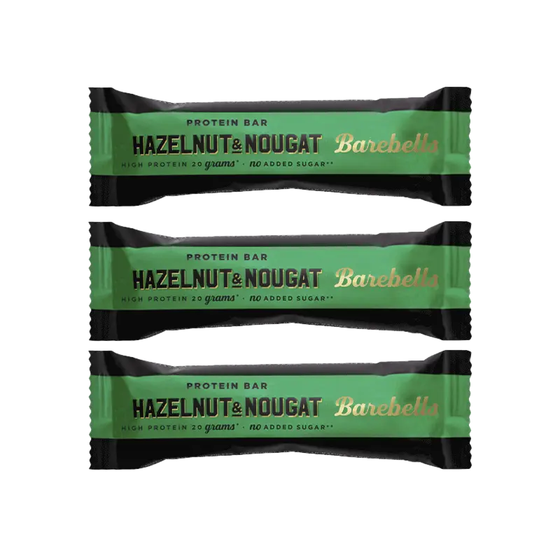 Barebells Hazelnut & Nougat 3-pack