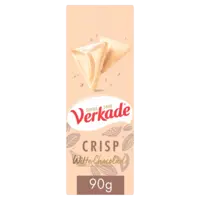 Verkade Crisp witte chocoladereep
