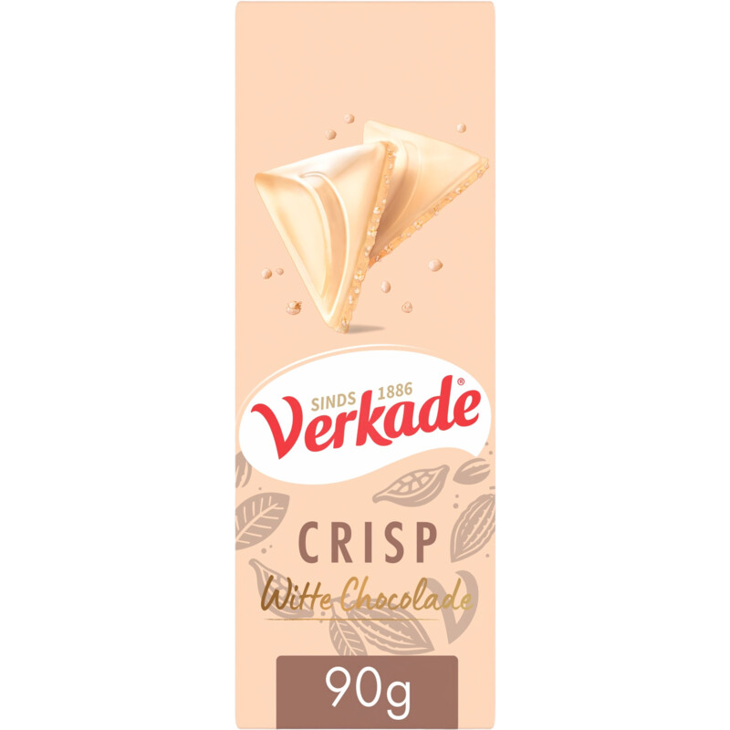 Verkade Crisp witte chocoladereep