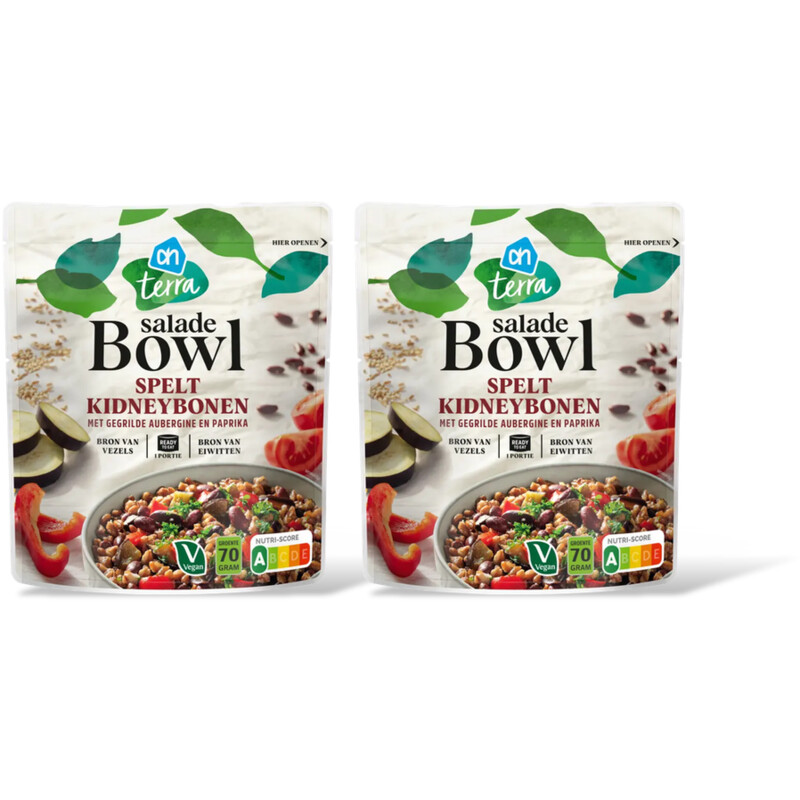 AH Salade bowl spelt kidneybonen 2-pack