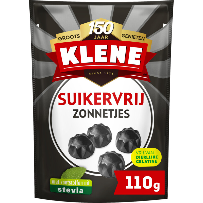 Klene Suikervrij zoete zonnetjes