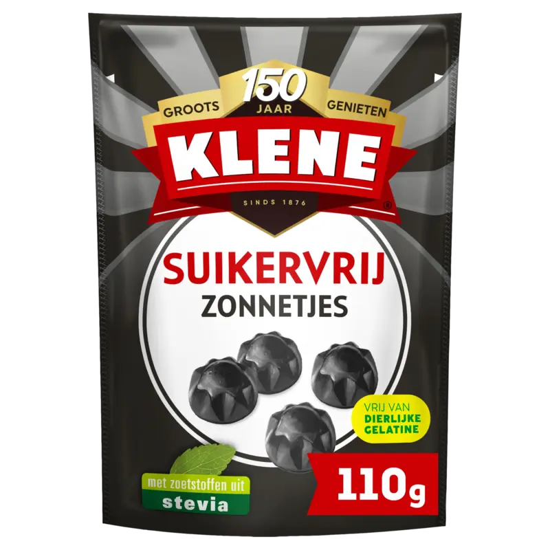 Klene Suikervrij zoete zonnetjes