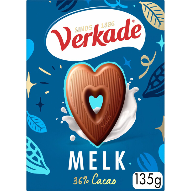 Een afbeelding van Verkade Hart melk