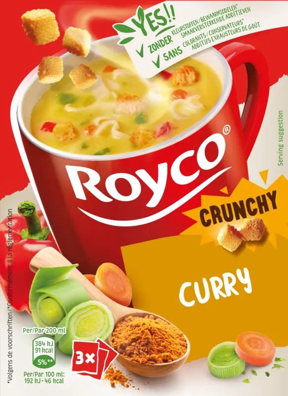 Royco Minute soup curry BEL