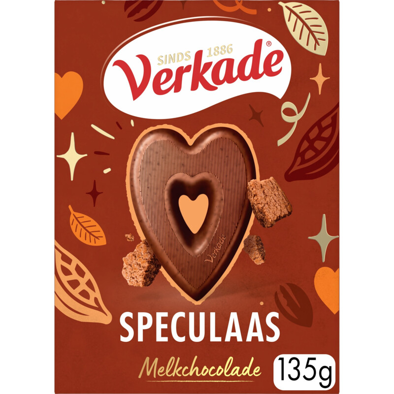 Een afbeelding van Verkade Hart melk speculaas