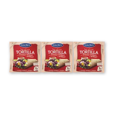 pdp-image-Santa Maria Tortilla wraps volkoren 6x large 3-pack