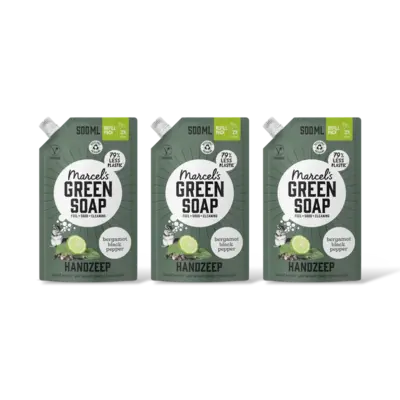pdp-image-Marcel's Green Soap Handzeep bergamot black pepper 3pack