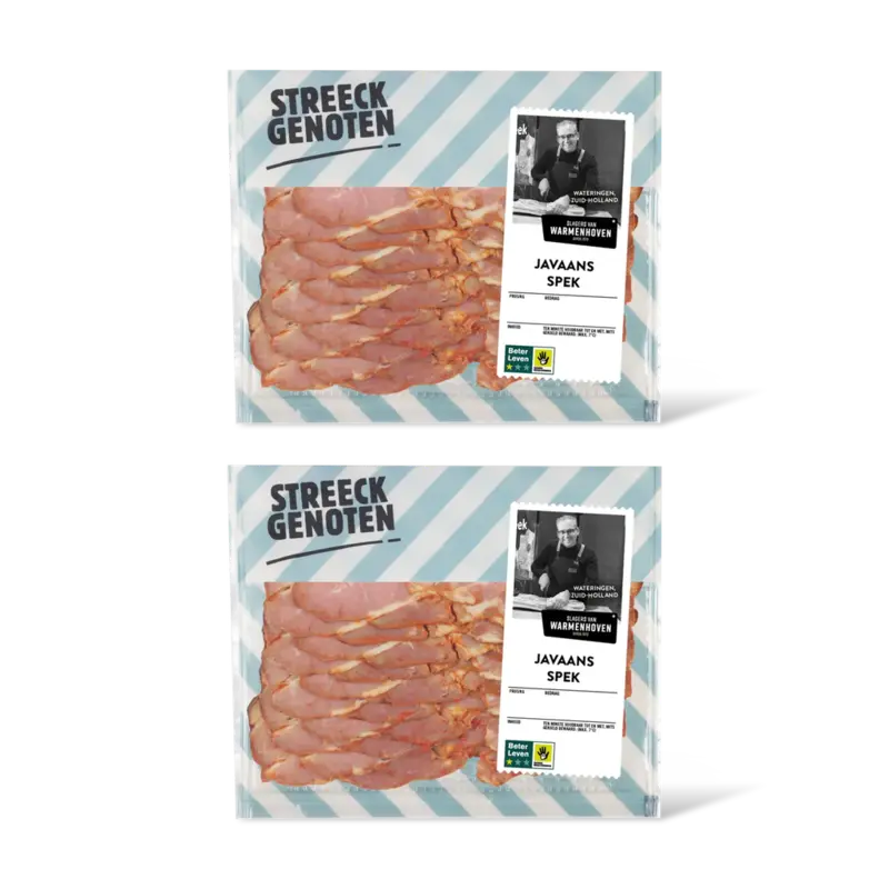 Streeckgenoten Javaans spek 2-pack