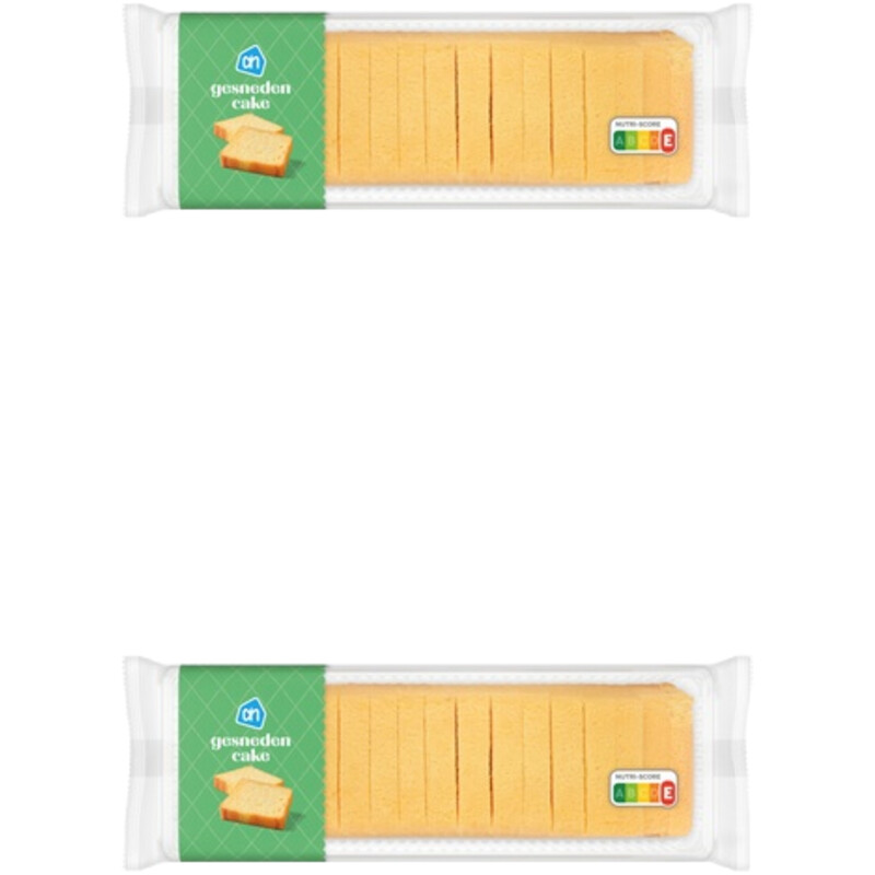 Een afbeelding van AH Cake gesneden 2-pack