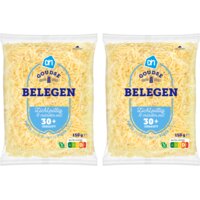 Een afbeelding van AH Goudse belegen 30+ geraspt 2-pack