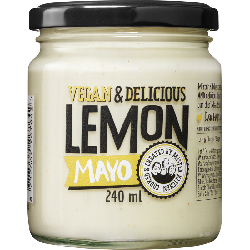 Een afbeelding van Mister kitchen's Mayonaise citroen vegan