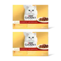 Gourmet Gold fijne hapjes rund kalkoen zalm 2pk