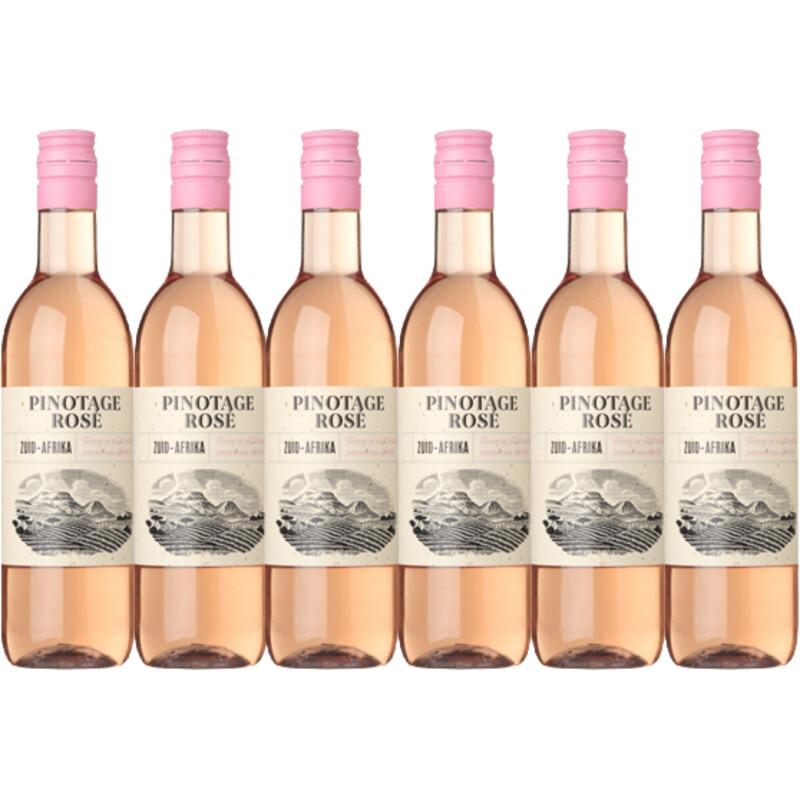 Een afbeelding van AH Pinotage rosé 6-pack
