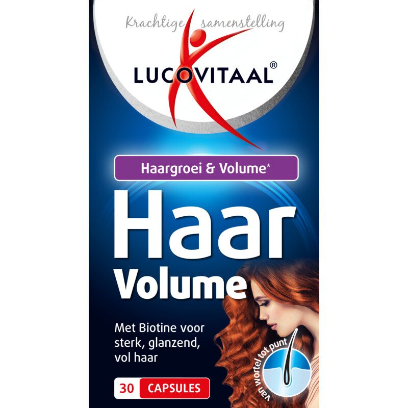 Een afbeelding van Lucovitaal Haar volume caspules