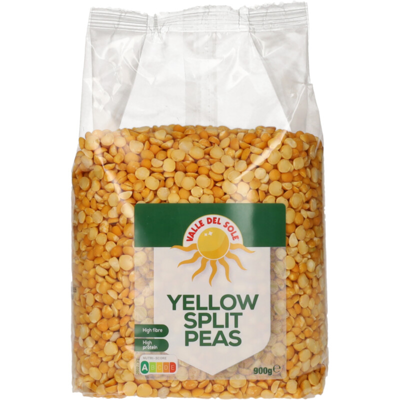 Een afbeelding van Valle del sole Gele spliterwten
