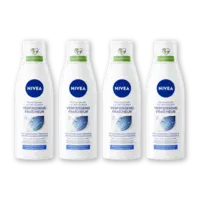NIVEA Verfrissende reinigingsmelk vit E 4-pack