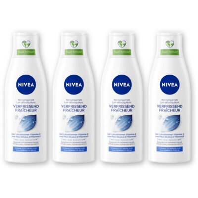 pdp-image-NIVEA Verfrissende reinigingsmelk vit E 4-pack