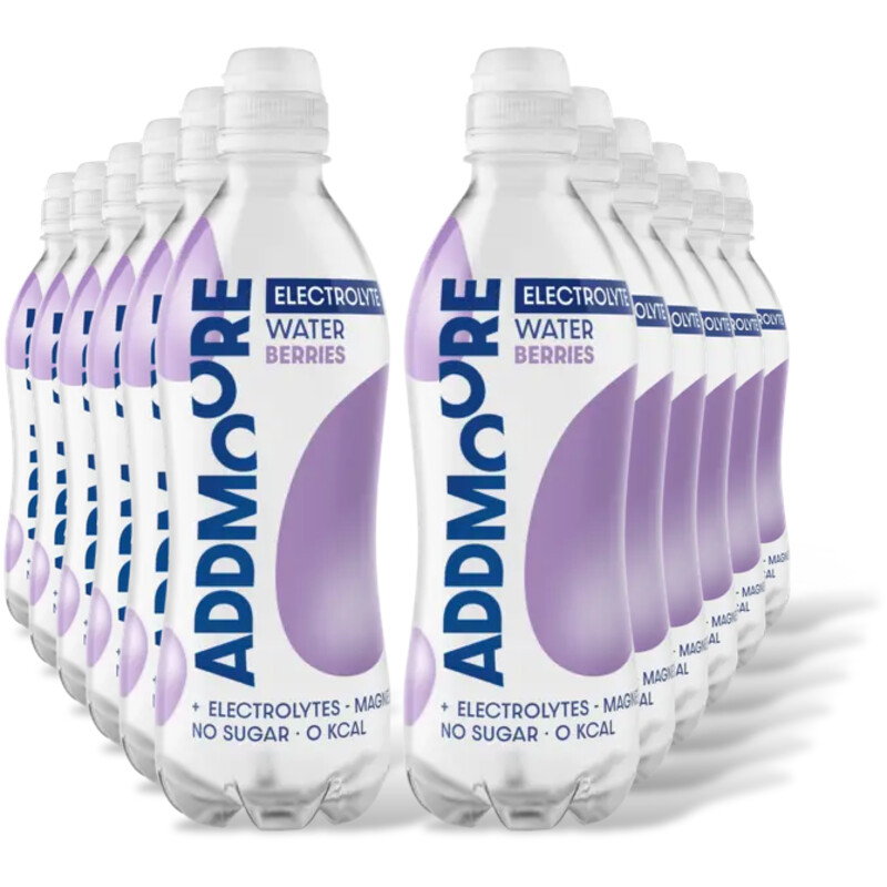 Addmoore Electrolyte Water Berries 12-pack