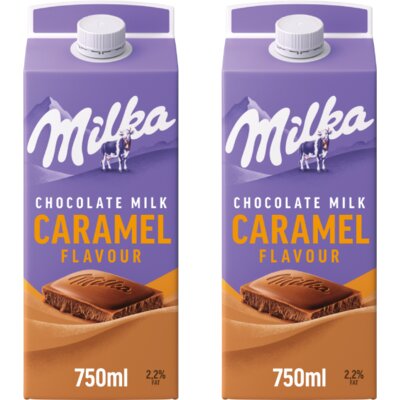 pdp-image-Milka chocolademelk caramelsmaak 2-pack
