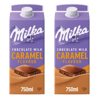 pdp-image-Milka chocolademelk caramelsmaak 2-pack