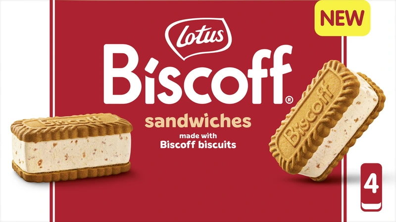 Lotus Biscoff Sandwiches