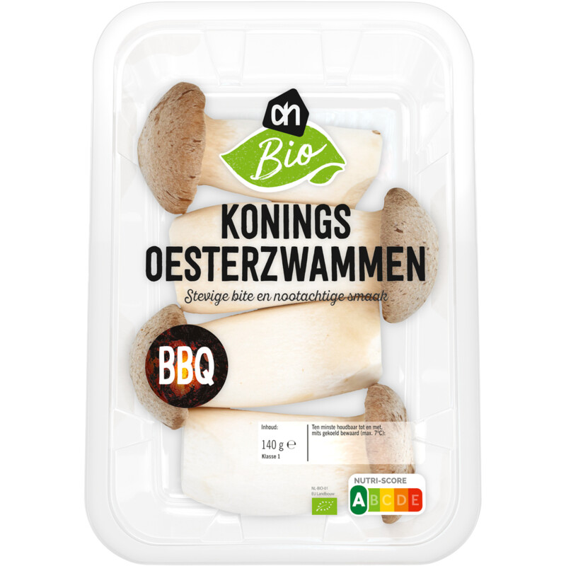Een afbeelding van AH Biologisch Koningsoesterzwammen