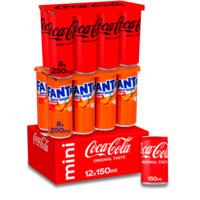 Een afbeelding van Coca-Cola en Fanta: gratis bezorging bij 12 euro