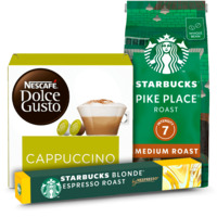 Een afbeelding van Starbucks en Nescafe Dolce Gusto: gratis levering bij 12 euro