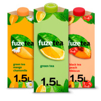 Een afbeelding van Fuze tea: gratis bezorging bij 12 euro