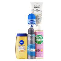 Een afbeelding van Alle A-merk bad- en doucheproducten en deodorant