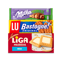 Een afbeelding van Liga, Milka en LU: gratis levering bij 12.50 euro