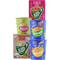 Een afbeelding van Alle Unox Cup-a-Soup of Good snacks*