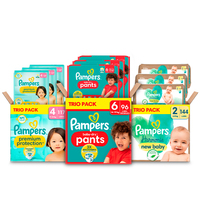 Een afbeelding van Pampers Trio pack: gratis bezorging bij 1 stuk