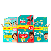 Een afbeelding van Pampers Trio: gratis bezorging bij 1 stuk