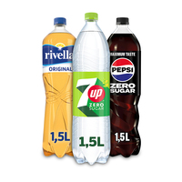 Een afbeelding van Pepsi, 7up en Rivella: gratis bezorging bij 10 euro