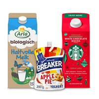 Een afbeelding van Starbucks, Arla Biologisch, Melkunie Breaker, Melkunie: gratis bezorging bij 10 euro