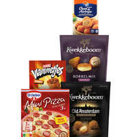 Een afbeelding van Alle A-merk mini-snacks en mini-pizza's