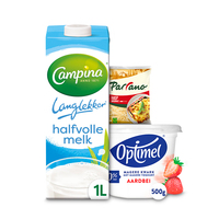 Een afbeelding van Campina, Parrano, Optimel en Mona: gratis levering bij 10 euro