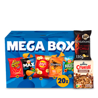Een afbeelding van Quaker en Lay's: gratis bezorging bij 10 euro