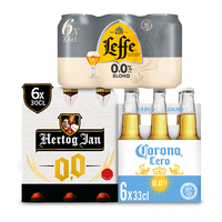 Een afbeelding van  Corona, Hertog Jan en Leffe: gratis bezorging bij 2 stuks