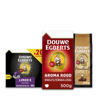 Een afbeelding van Douwe Egberts: 2 euro korting op levering bij 8 euro