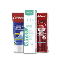 Een afbeelding van Colgate en Elmex: gratis levering bij 4 stuks