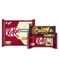 Een afbeelding van KitKat, Lion, Rolo, Smarties en Bros: gratis levering bij 12 euro