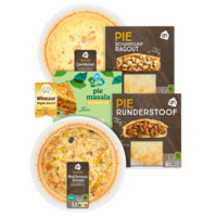 Een afbeelding van Alle AH Quiches 300 gram en pies